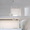 3/6/9-Light White Focus LED Chandelier | Modern Light Fixture | Energy Efficient Lighting