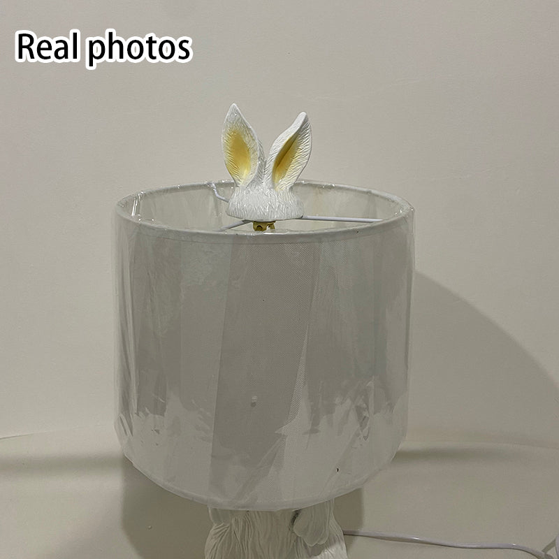 Modern Minimalist Rabbit Shape Table Lamp - Stylish LED Night Light, Cute Home Decor, Contemporary Lighting for Bedroom, Unique Gift for Kids and Adults, Eco-Friendly Design, Soft Warm Glow