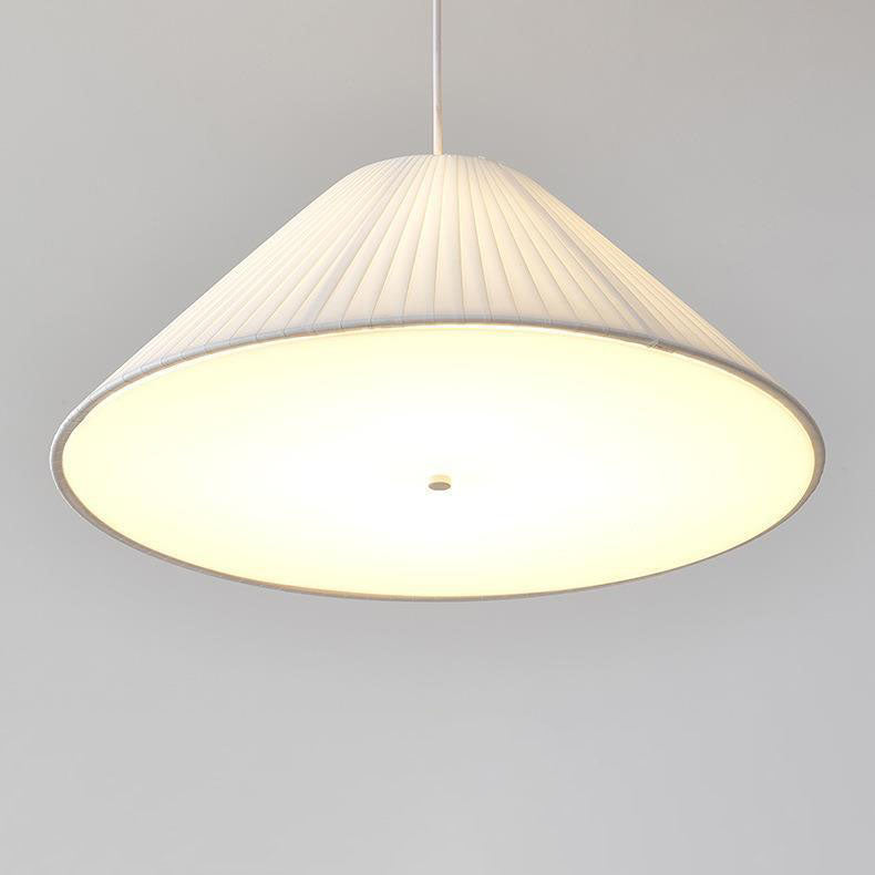 Contemporary Scandinavian Round Iron Acrylic 4/5 Light Pendant for Living Room