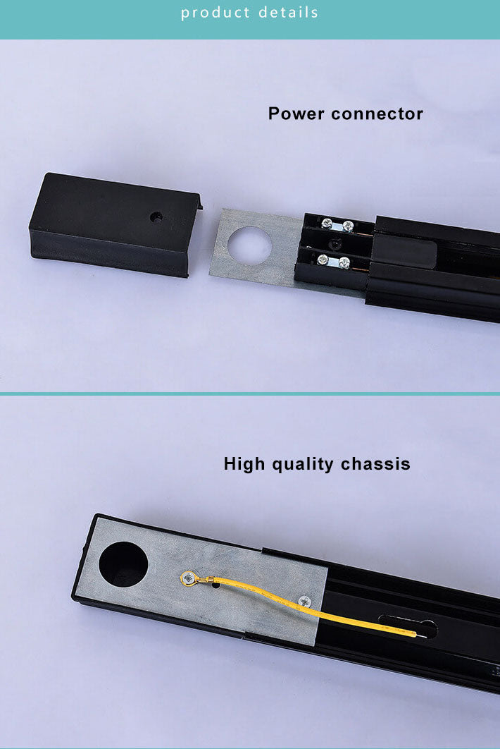 Multi-Adaptation LED Track Lighting Rail Accessories  

Enhance your lighting with our versatile LED track light accessories designed for seamless installation and adaptability. Perfect for residential and commercial spaces, these accessories offer a rang