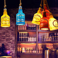 Contemporary Industrial Colorful Resin Pendant Light 1-Light Design
