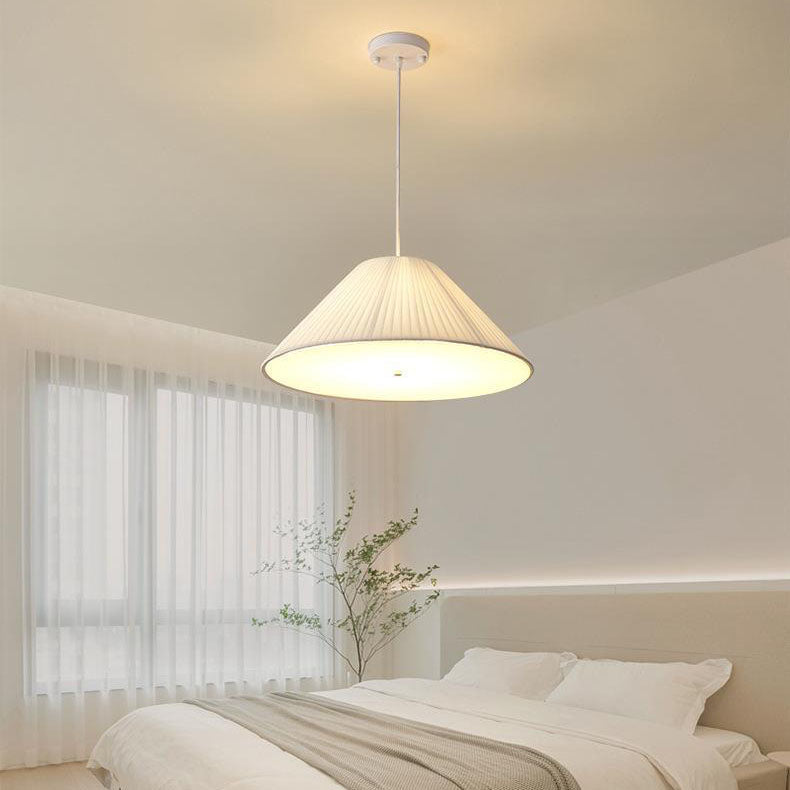 Contemporary Scandinavian Round Iron Acrylic 4/5 Light Pendant for Living Room