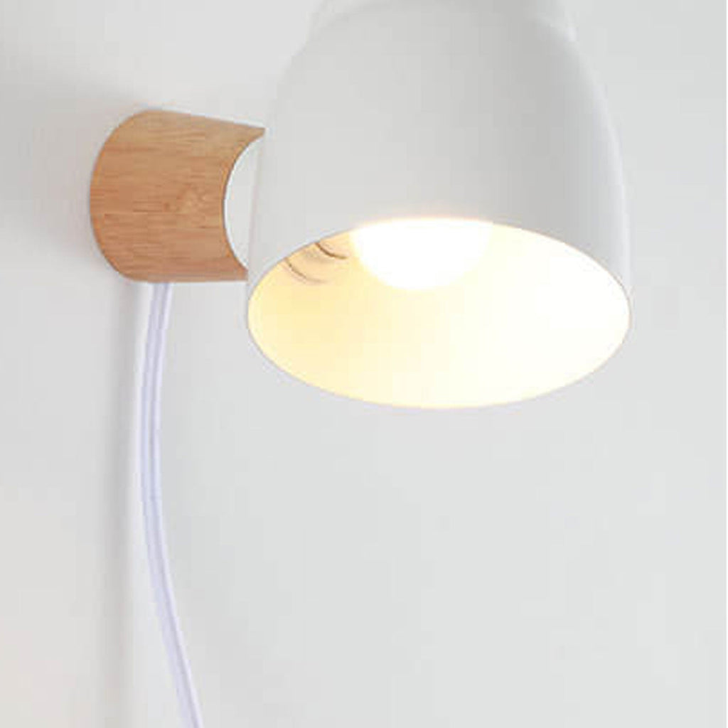 Nordic Minimalist Rotatable 1-Light Wall Sconce Lamp