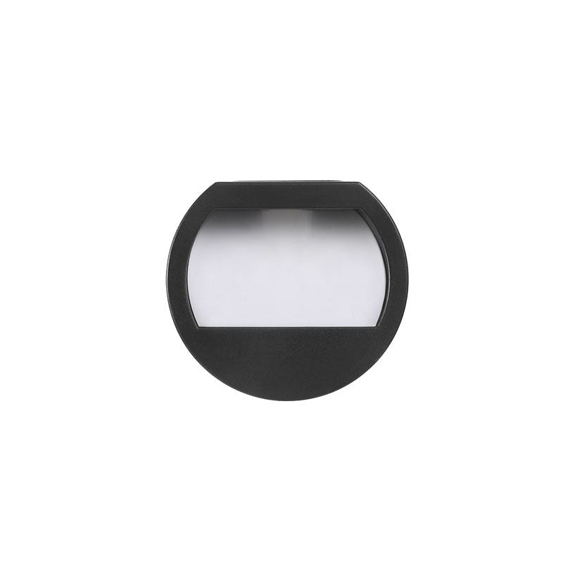 Modern Minimalist Square LED Solar Step Light - Waterproof Outdoor Patio Lighting