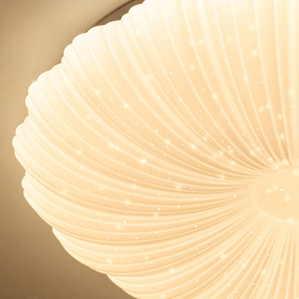 Modern Minimalist Acrylic Round LED Flush Mount Ceiling Light
