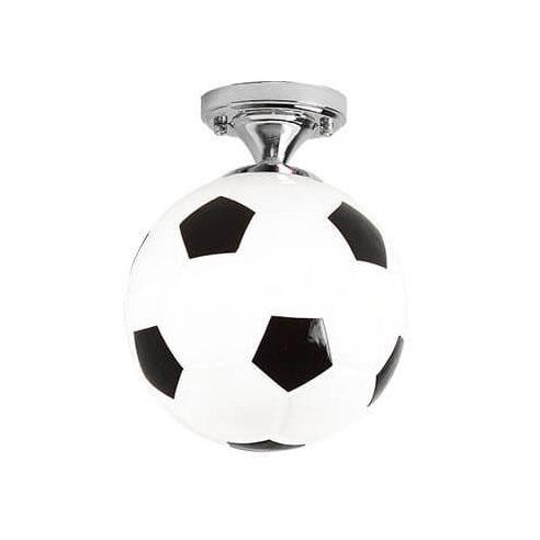 Basketball Soccer Glass Semi-Flush Mount Ceiling Light