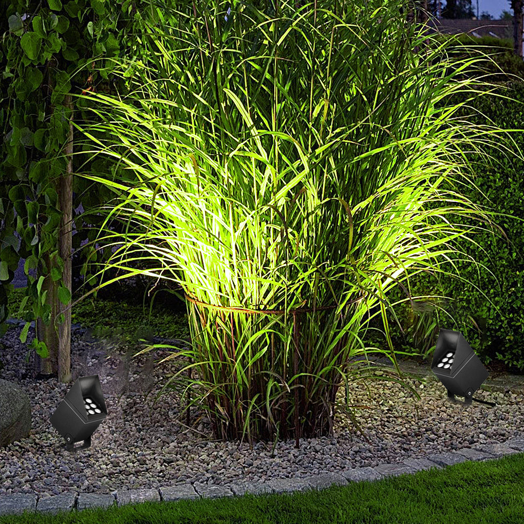 Waterproof DC24V 9W Adjustable LED Outdoor Tree Spotlight