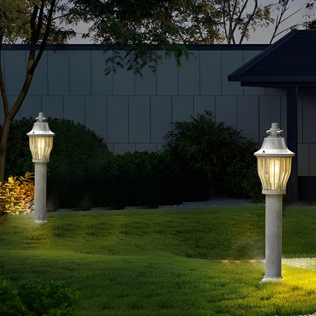 Hardwired Retro Aluminum Pathway Light with Caged Shade

Illuminate your outdoor spaces with our hardwired retro aluminum pathway light. This stylish fixture features a caged aluminum design and a durable PC lampshade, perfect for gardens, walkways, and p