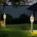 Hardwired Retro Aluminum Pathway Light with Caged Shade

Illuminate your outdoor spaces with our hardwired retro aluminum pathway light. This stylish fixture features a caged aluminum design and a durable PC lampshade, perfect for gardens, walkways, and p
