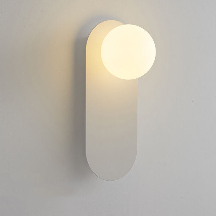 Nordic Minimalist Glass Ring Wall Sconce Lamp - 1-Light Design, Modern Lighting for Home Decor, Scandinavian Style, Adjustable Light Fixture