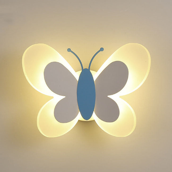 Creative Butterfly Acrylic LED Wall Sconce Lamp - Modern Decorative Lighting