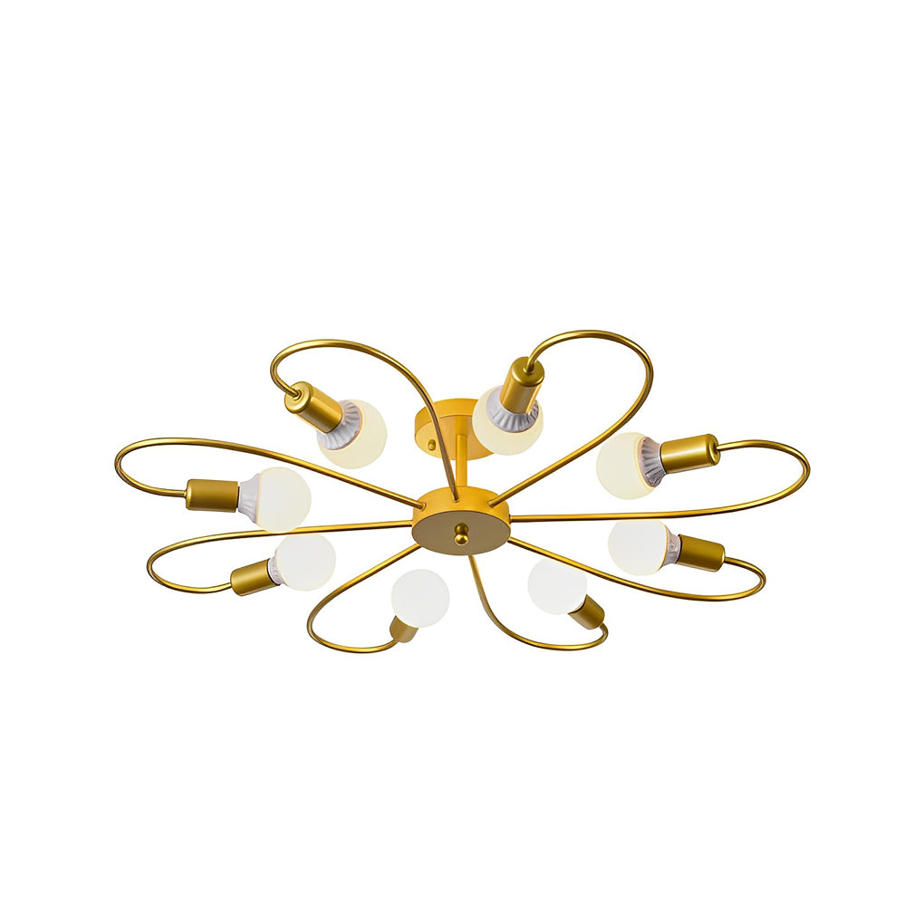 Simple Iron Flower Nordic Ceiling Light Fixture  

Enhance your Nordic bedroom with this elegant simple iron flower ceiling light fixture. Perfect for creating a cozy atmosphere, this modern lighting solution combines functionality and style. Ideal for mi