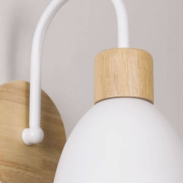 Nordic Macaron 1-Light Zipper Switch Wall Light - Modern Decorative Lighting