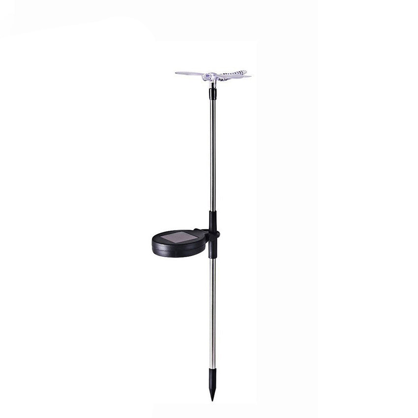 Solar Hummingbird Butterfly Dragonfly Outdoor LED Path Light - Garden Courtyard Decorative Ground Insert Lighting