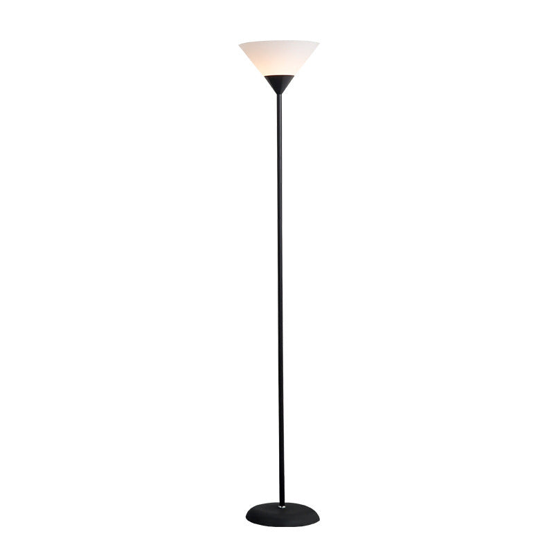 Minimalist Cone Shade Floor Lamp - 1-Light Modern Design, Stylish Lighting for Living Room, Bedroom, and Office