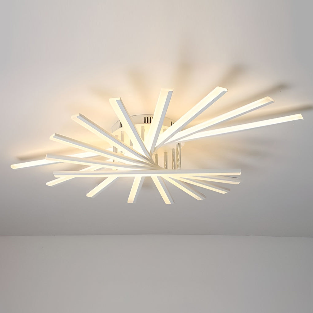 Stepless Dimming LED Nordic Ceiling Light Chandelier