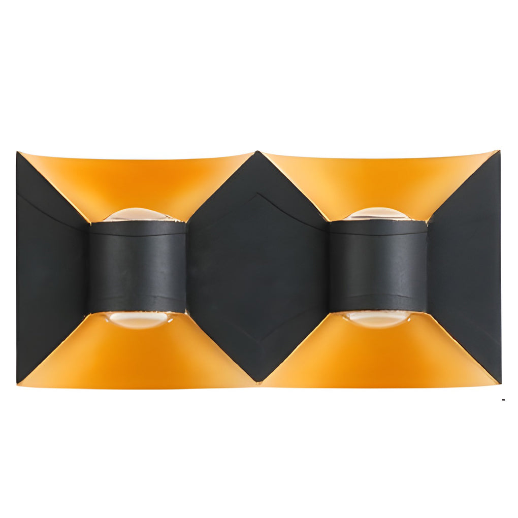 LED Waterproof Outdoor Sconces - 6W Modern Square Up Down Lights