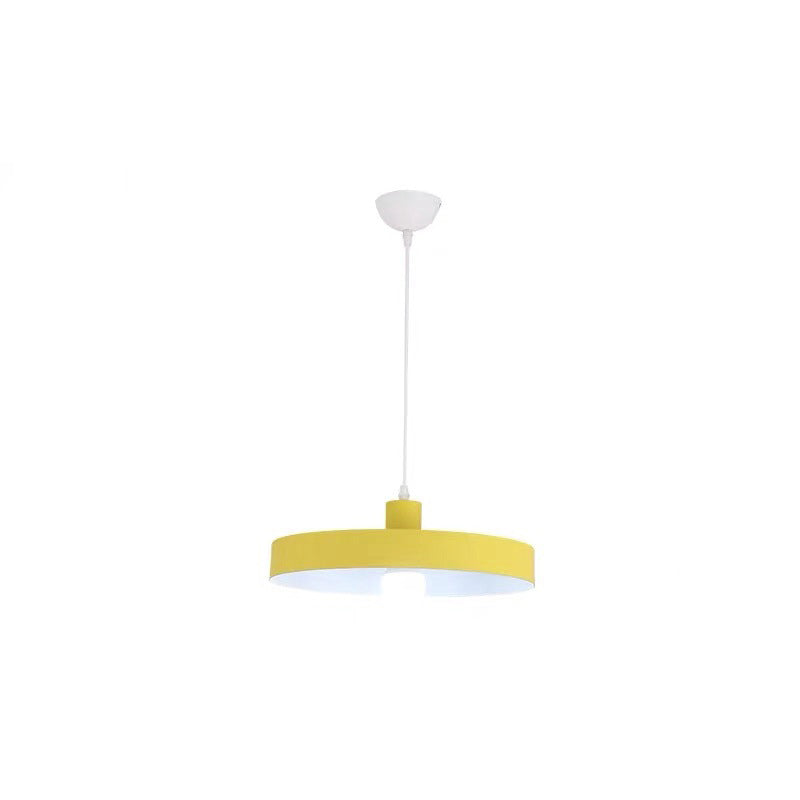 Modern Nordic Macaron 1-Light Pendant Light - Stylish Ceiling Fixture for Contemporary Decor