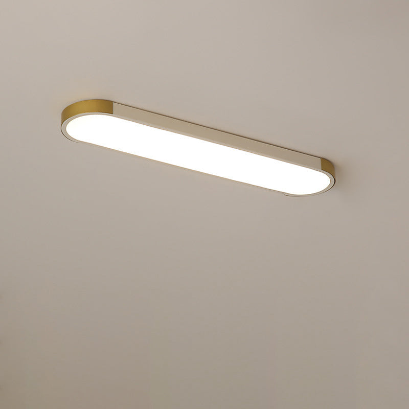 Modern Minimalist Rectangular LED Flush Mount Ceiling Light - Sleek Design, Energy Efficient, Home Decor Lighting