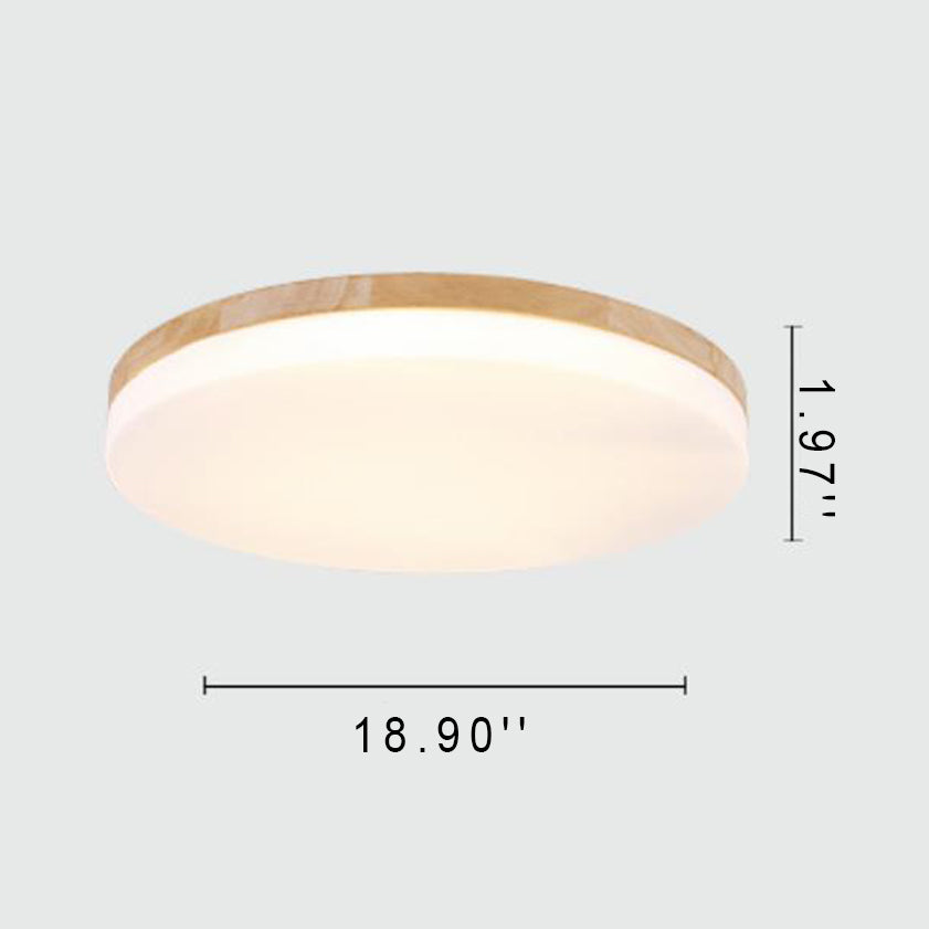 Modern Acrylic Round Log LED Flush Mount Light  

Illuminate your space with this sleek and stylish acrylic round log LED flush mount light. Perfect for modern interiors, this fixture offers an energy-efficient lighting solution while enhancing your decor