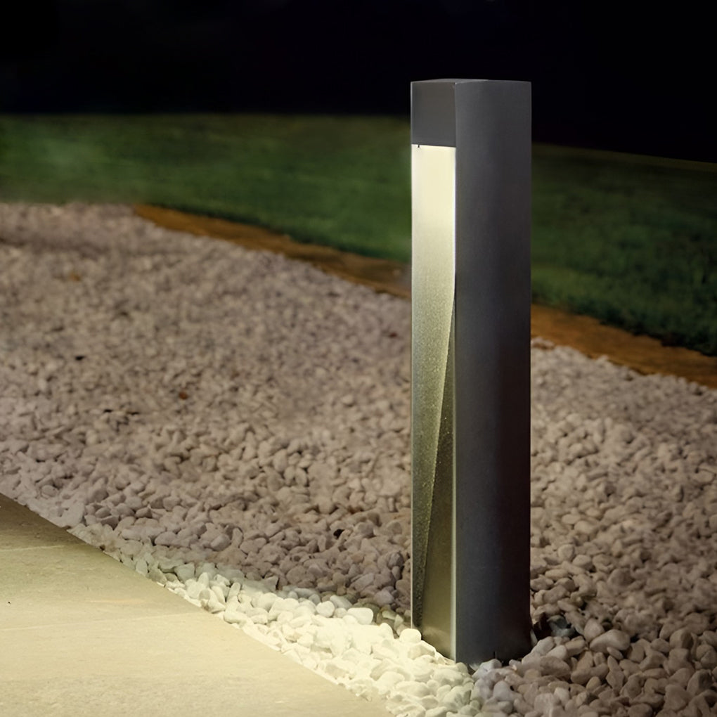 5W Waterproof LED Pathway Light - Industrial Open Slide Illumination Fixture