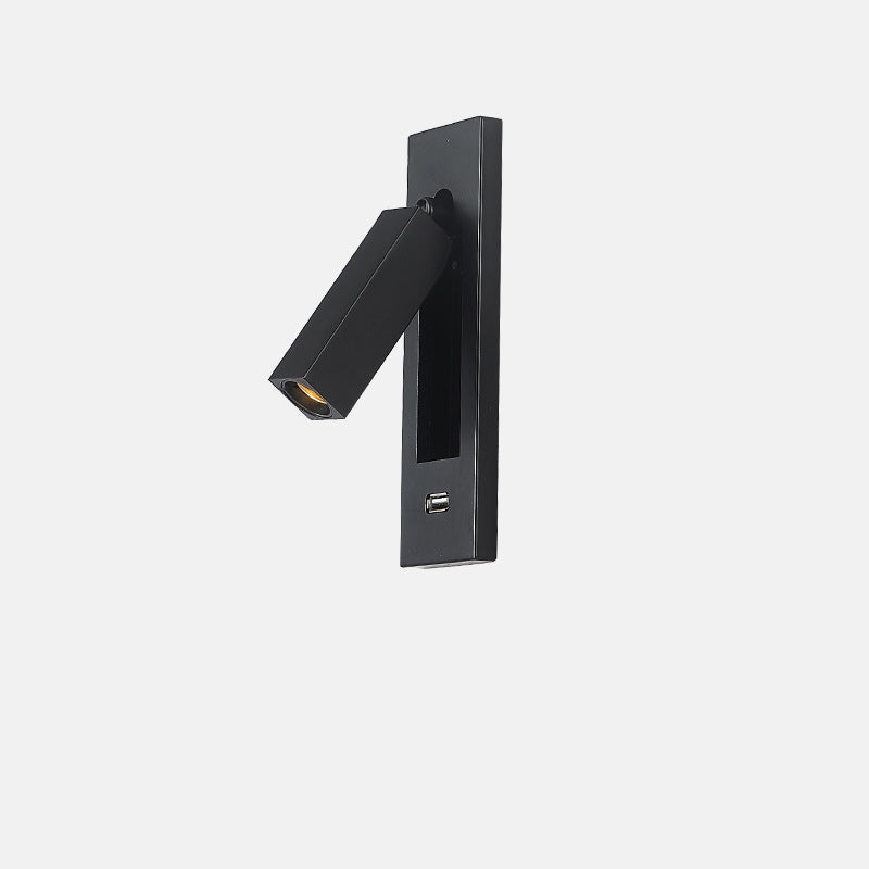 Modern Minimalist Rectangular LED Wall Sconce - Aluminum Design, Energy Efficient Lighting, Stylish Home Decor