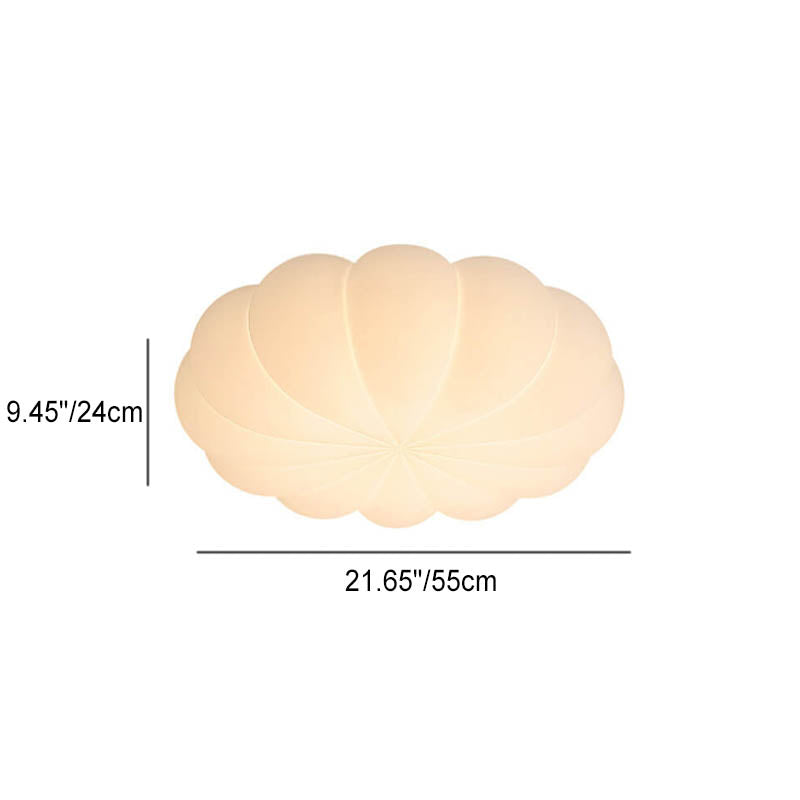 Contemporary Nordic Kids' Flowers LED Flush Mount Ceiling Light