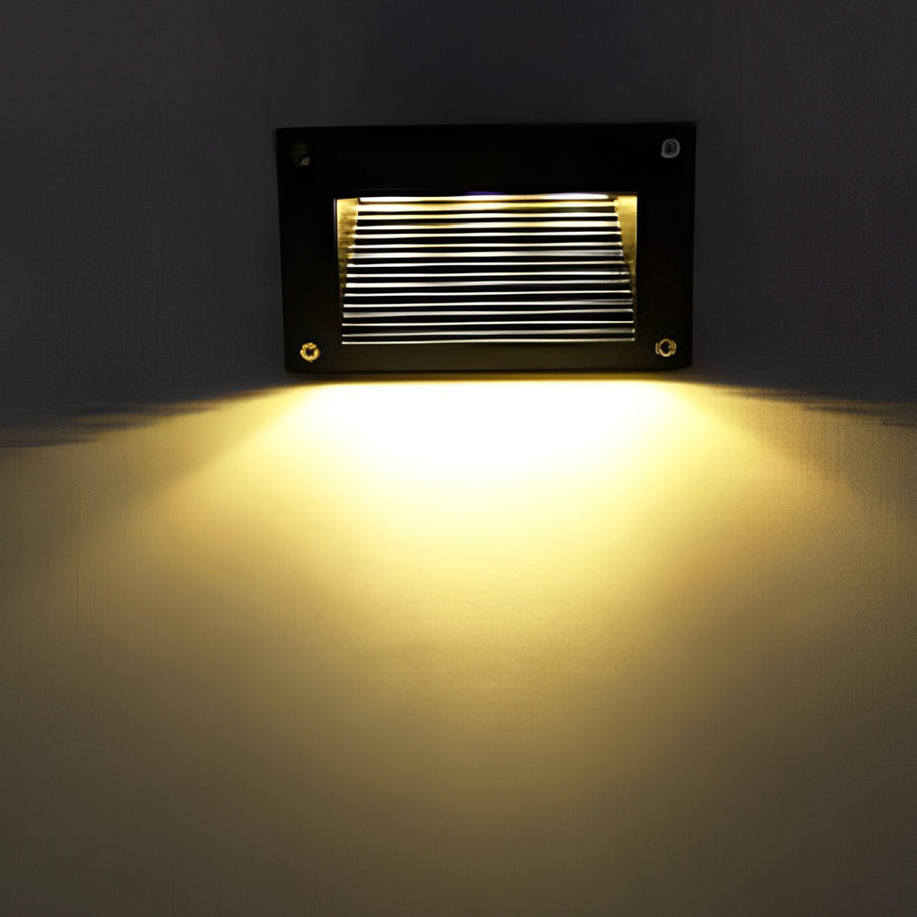 Visual Comfort Wall Recessed 3W LED Step Light - Modern Aluminum Design