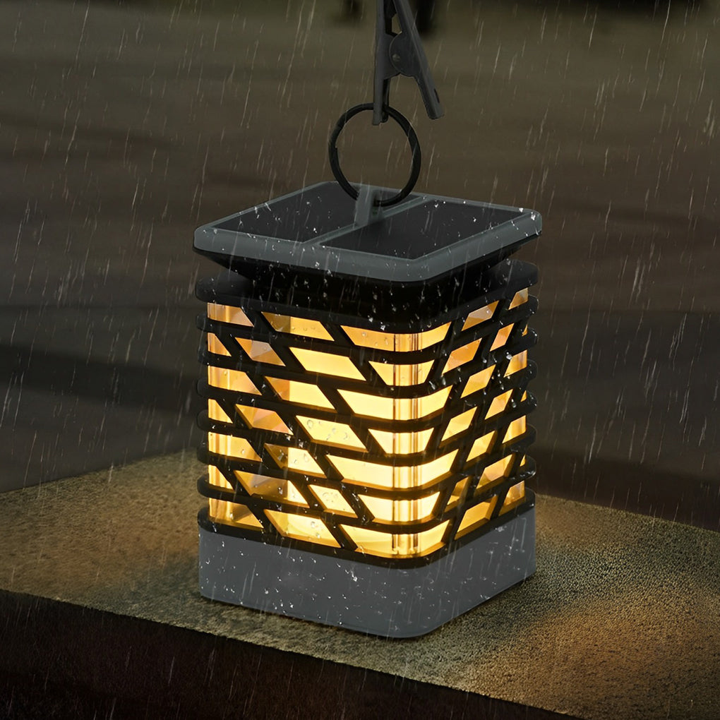 Portable Intelligent Solar LED Outdoor Lights - Waterproof Light Sensing Lamps for Gardens and Patios