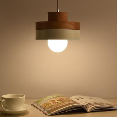 Nordic Round 1-Light Pendant Light - Modern Ceiling Fixture, Minimalist Design, Adjustable Height, LED Compatible, Scandinavian Style Lighting