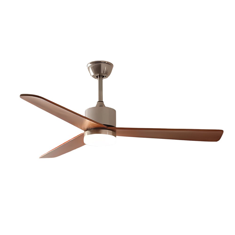 42"/52" LED Wood Ceiling Fan with Remote Control - 3-Blade Design, Modern Lighting, Energy Efficient, Home Decor