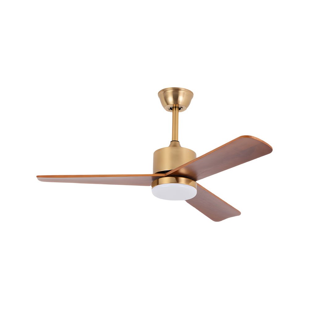 42"/52" LED Wood Ceiling Fan with Remote Control - 3-Blade Design, Modern Lighting, Energy Efficient, Home Decor