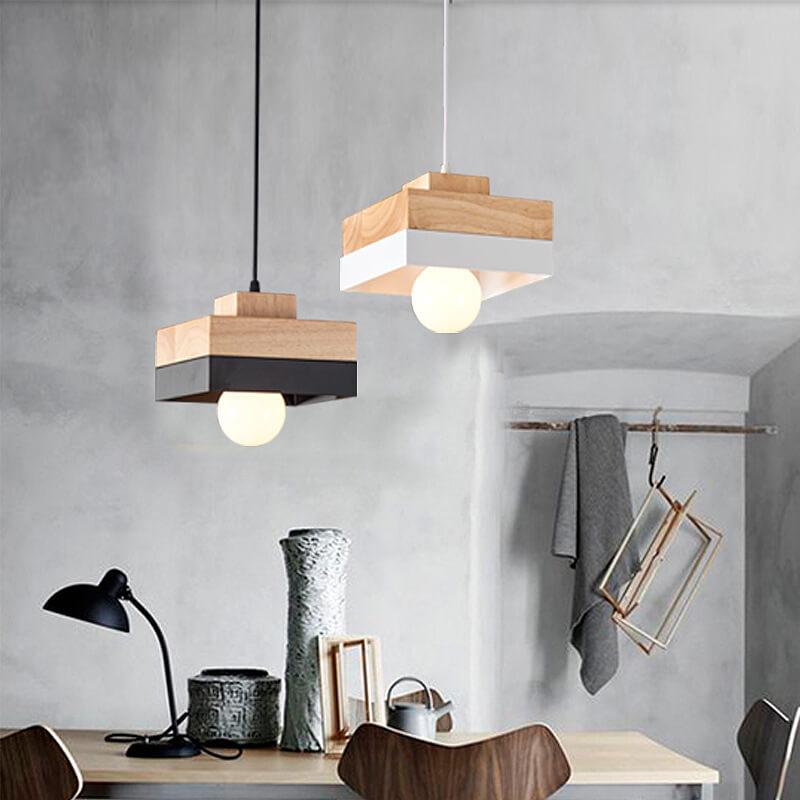 Nordic Round 1-Light Pendant Light - Modern Ceiling Fixture, Minimalist Design, Adjustable Height, LED Compatible, Scandinavian Style Lighting