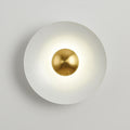 Nordic Multicolor LED Wall Sconce - Round Disc Design