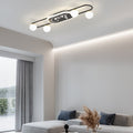 Modern Acrylic Ball Ceiling Light Fixture - 4/6/8 Round Dimming LED Light