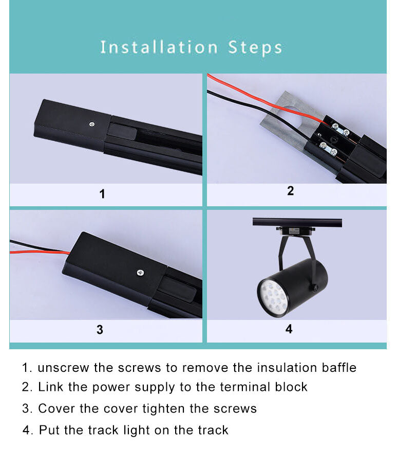 Multi-Adaptation LED Track Lighting Rail Accessories  

Enhance your lighting with our versatile LED track light accessories designed for seamless installation and adaptability. Perfect for residential and commercial spaces, these accessories offer a rang