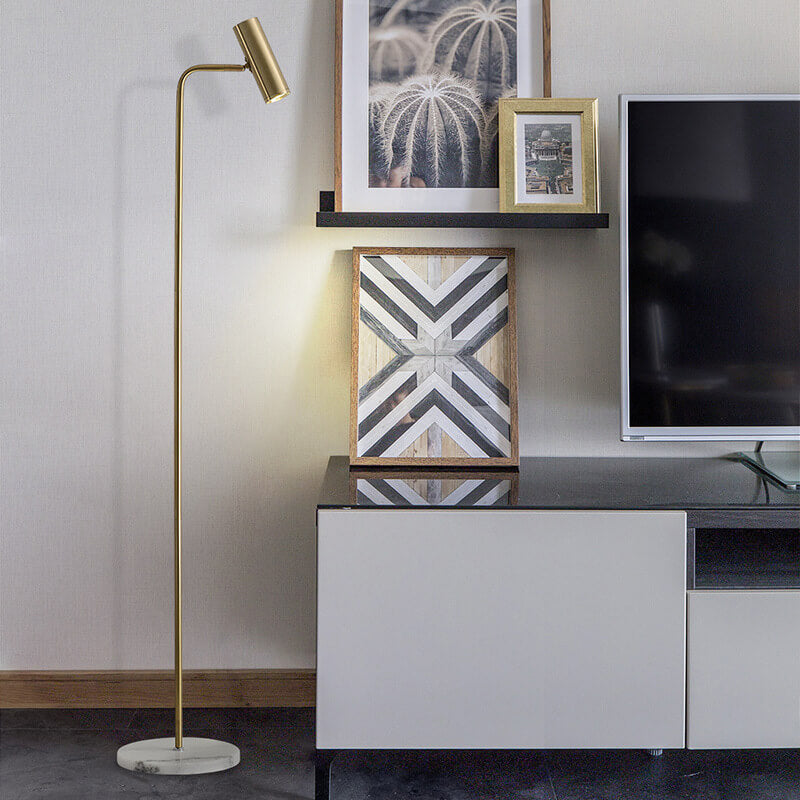 Industrial Adjustable LED Floor Lamp Base