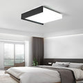 Minimalist Nordic Square LED Ceiling Light - Stepless Dimming, Modern Home Lighting