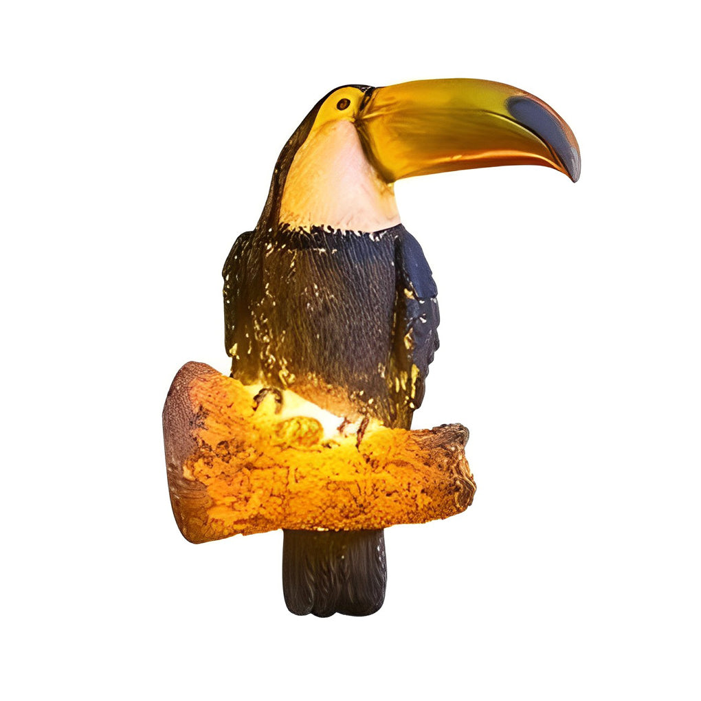 Resin Parrot Shape 24V LED Waterproof Outdoor Lights