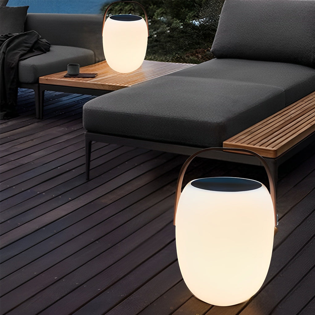 Outdoor Solar Portable Lantern - LED Garden Light