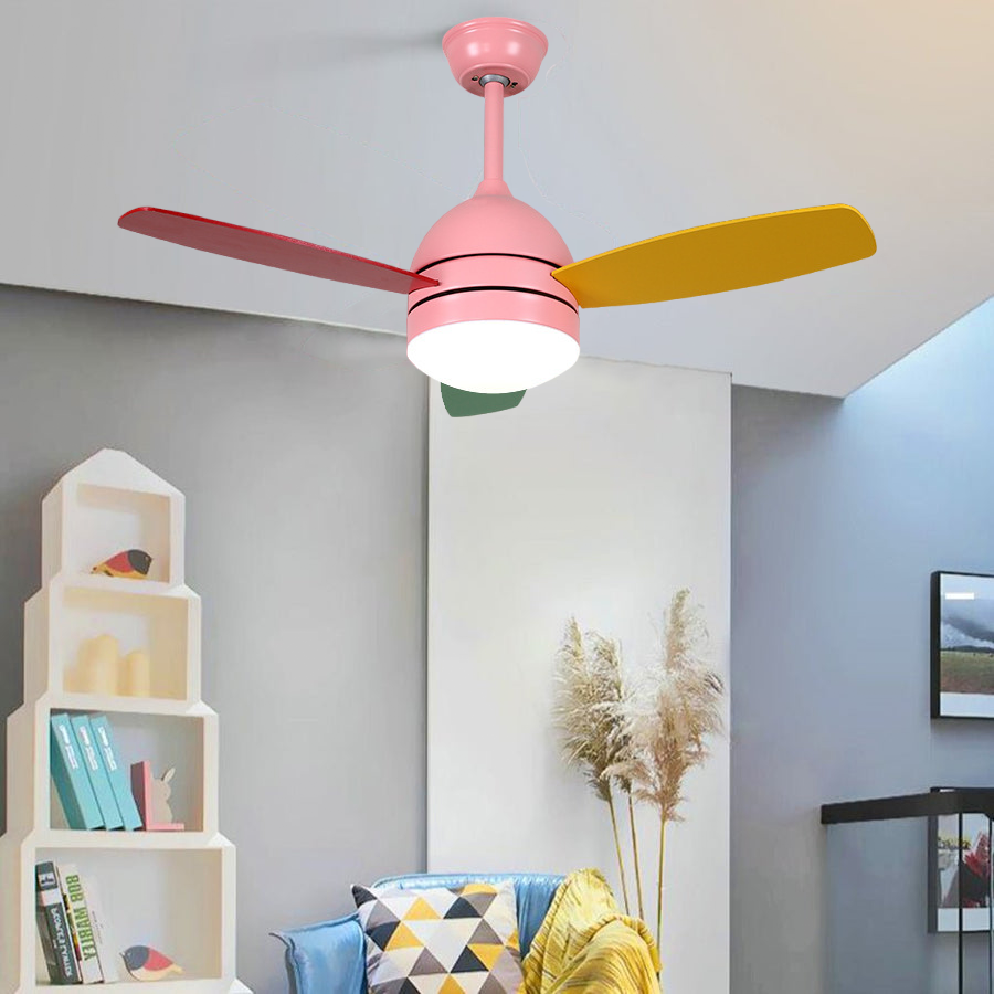Modern Ultra Silent 6-Gear Wind Speed Kids Ceiling Fan