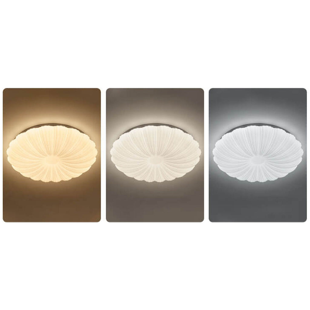Modern Minimalist Acrylic Round LED Flush Mount Ceiling Light