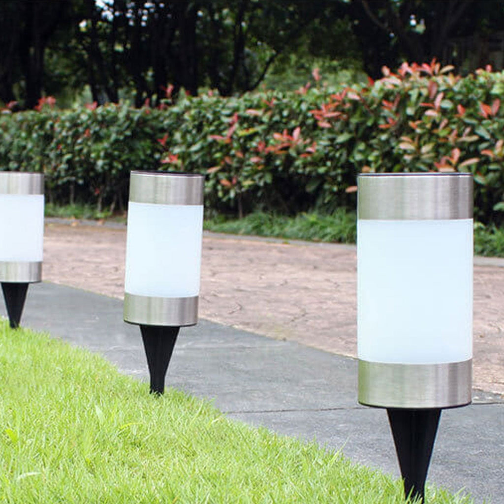 Solar Plastic Cylindrical LED Outdoor Lawn Light

Illuminate your garden with this solar-powered LED outdoor lawn light. Featuring a durable plastic cylindrical design, it harnesses sunlight during the day and provides bright, energy-efficient lighting at