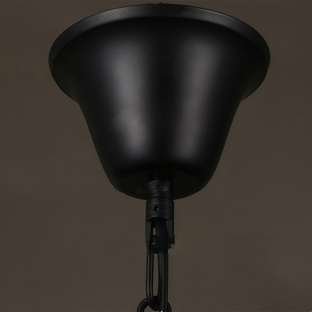Clear Glass Pendant Light - Retro Industrial Ceiling Fixture