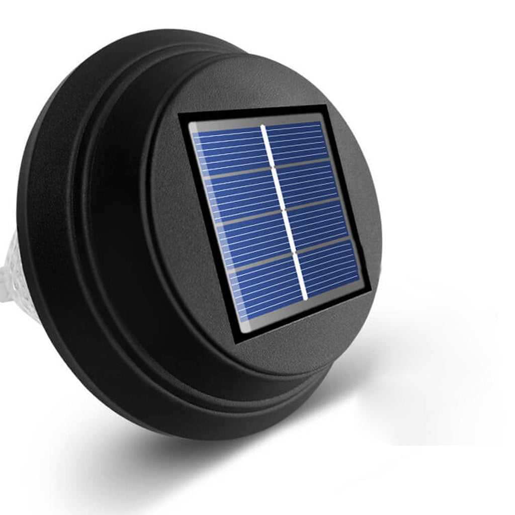 Solar Waterproof Circular Divergent LED Garden Light - Outdoor Decorative Lighting