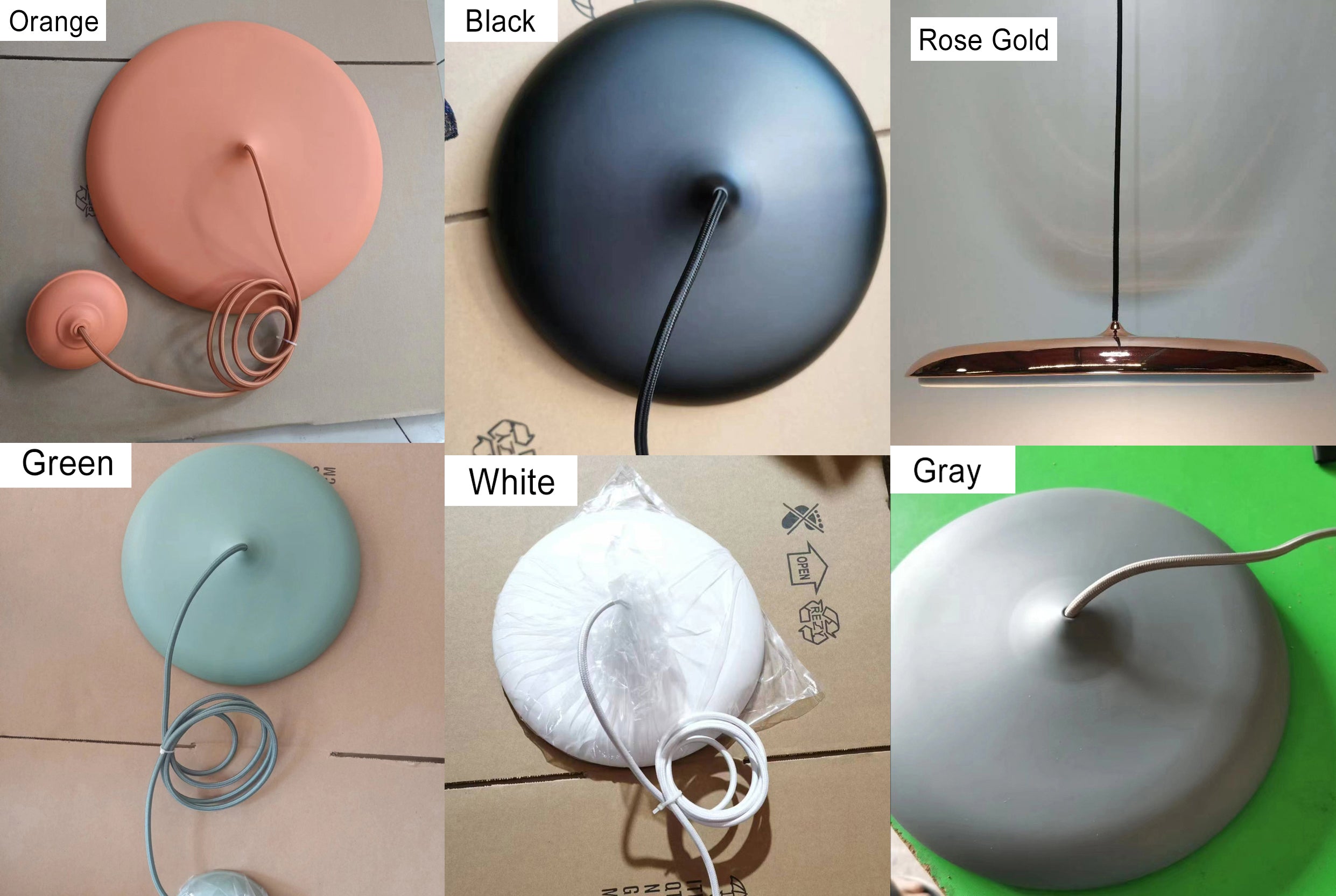 Nordic Macaron Flying Saucer Metal LED Pendant Light - Modern Ceiling Fixture, Stylish Home Decor, Energy-Efficient Lighting, Contemporary Design, Elegant LED Lamp