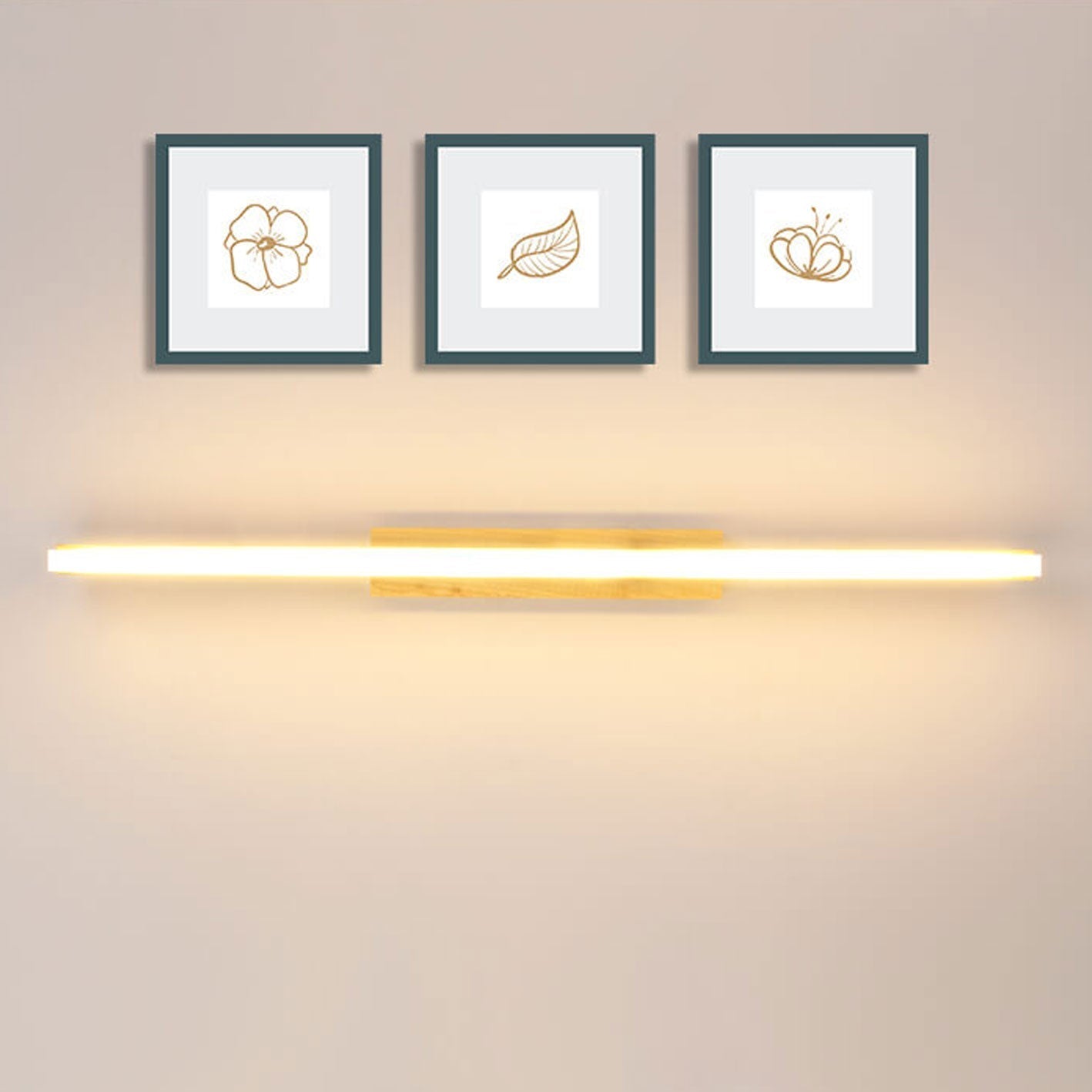 Nordic Minimalist LED Vanity Light Strip Sconce for Modern Bathrooms