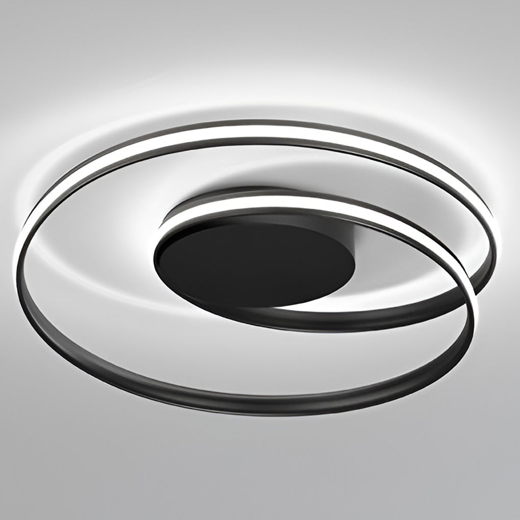 Circular Stepless Dimming LED Flush Mount Ceiling Light