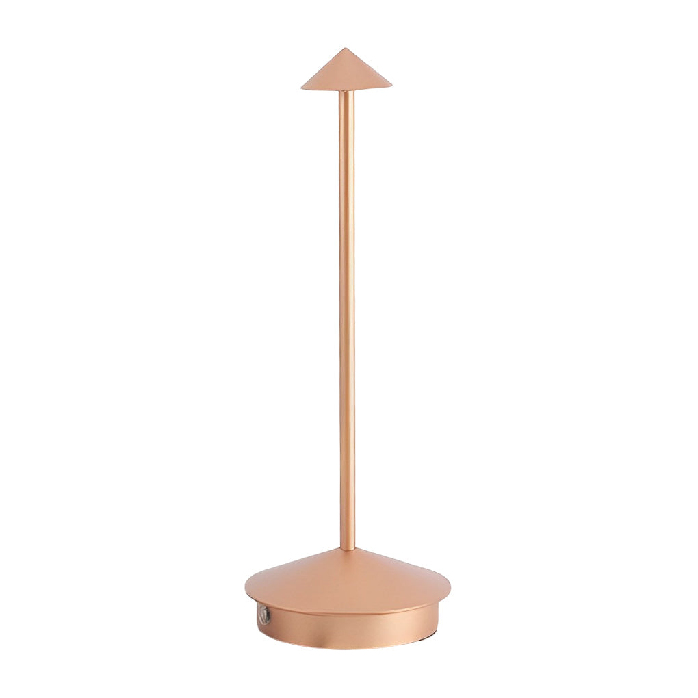 Dimmable Mini Triangle LED Table Lamp - Modern Night Light for Home Decor