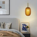 Small Glass Lantern Pendant Light - Luxury Iron Chandelier, Post-Modern Design